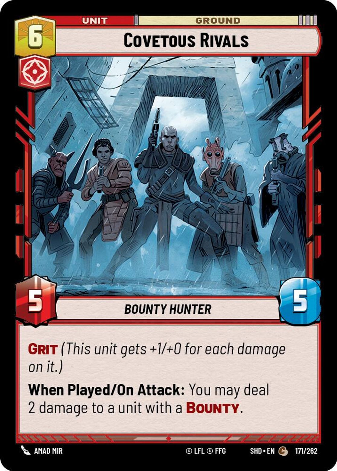 Covetous Rivals card art