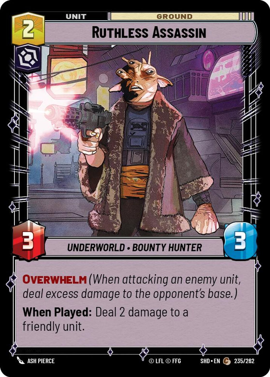 Ruthless Assassin card art