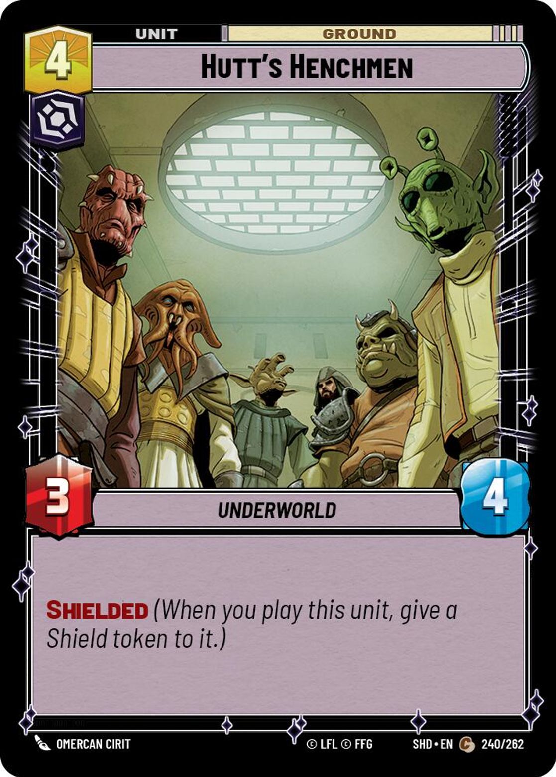 Hutt's Henchmen card art