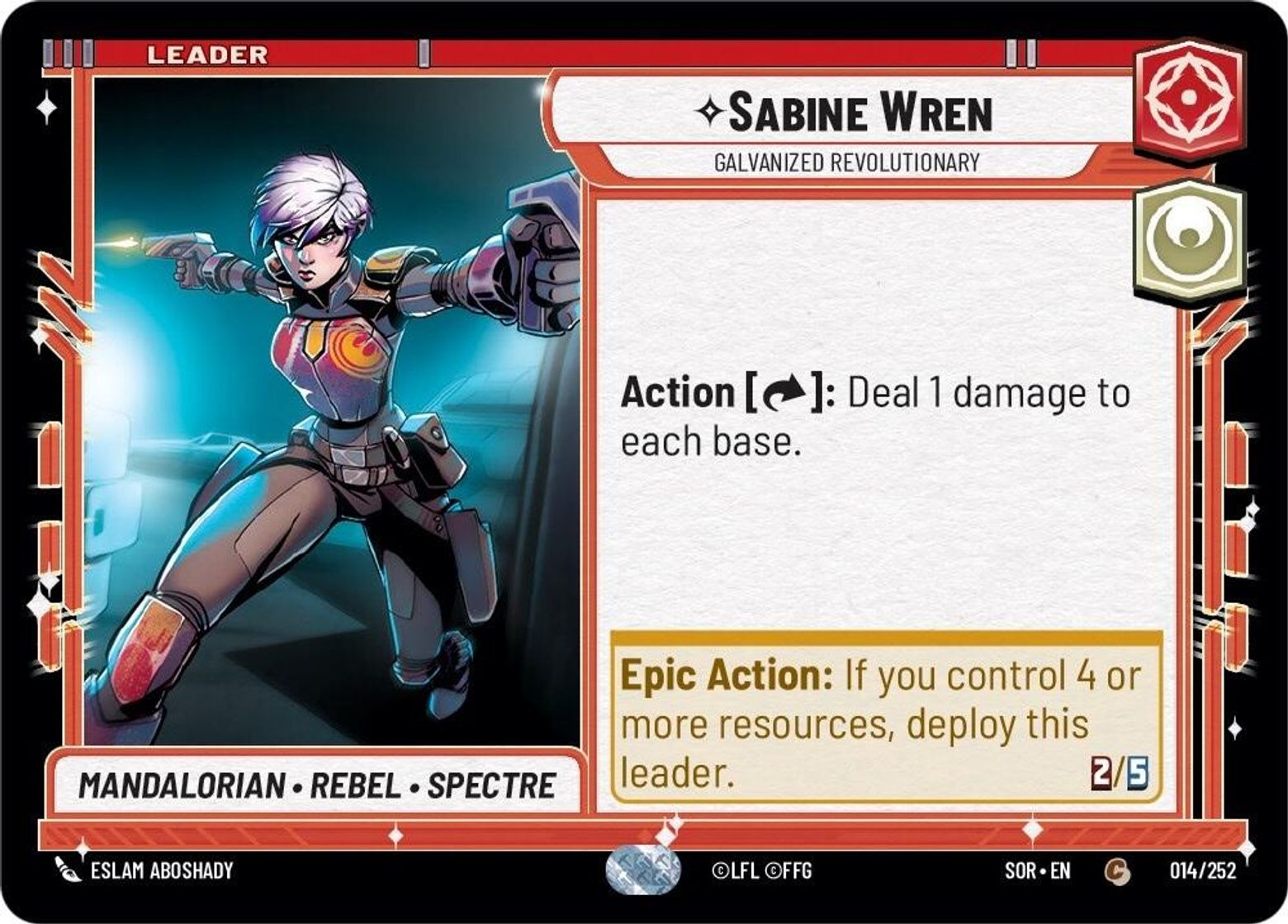 Sabine Wren, Galvanized Revolutionary