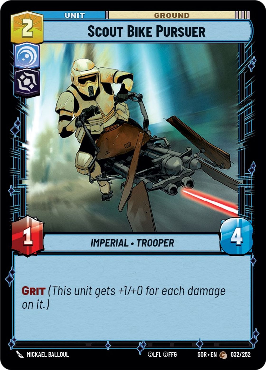 Scout Bike Pursuer card art
