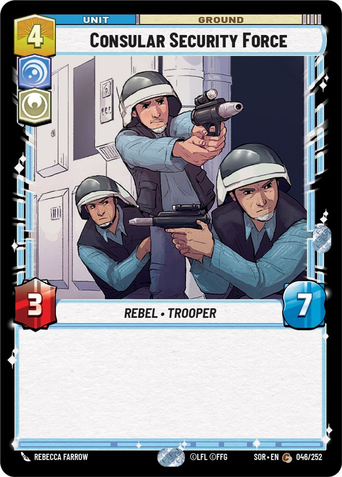 Consular Security Force card art