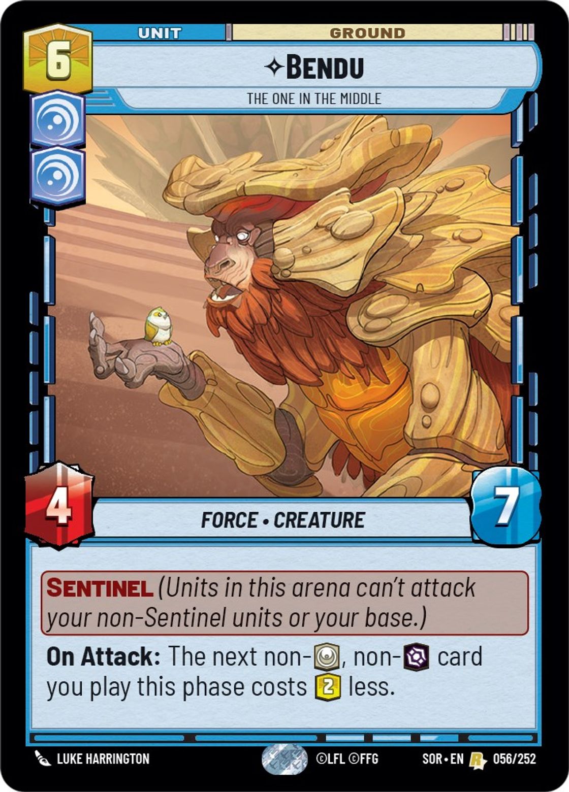 Bendu, The One in the Middle card art