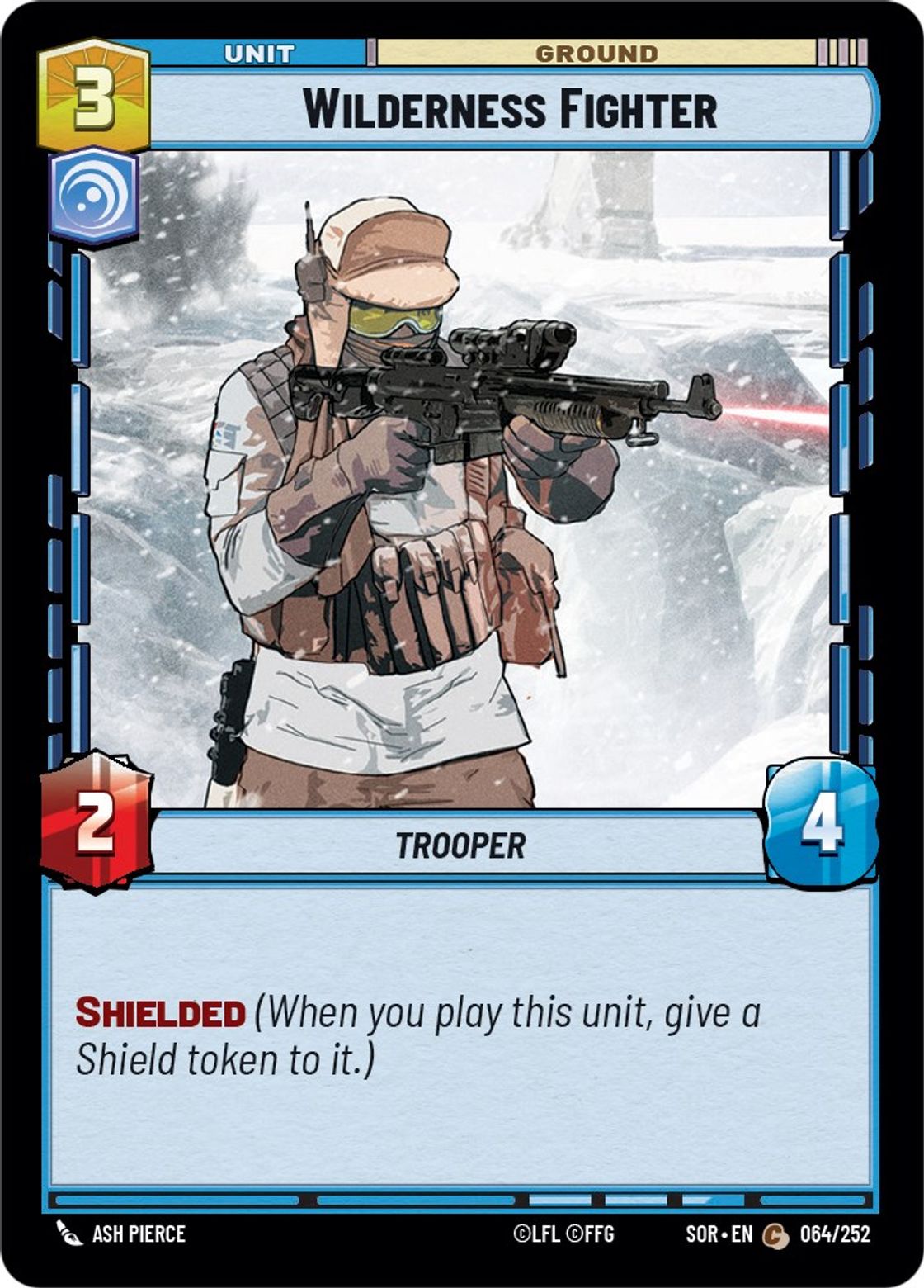 Wilderness Fighter card art