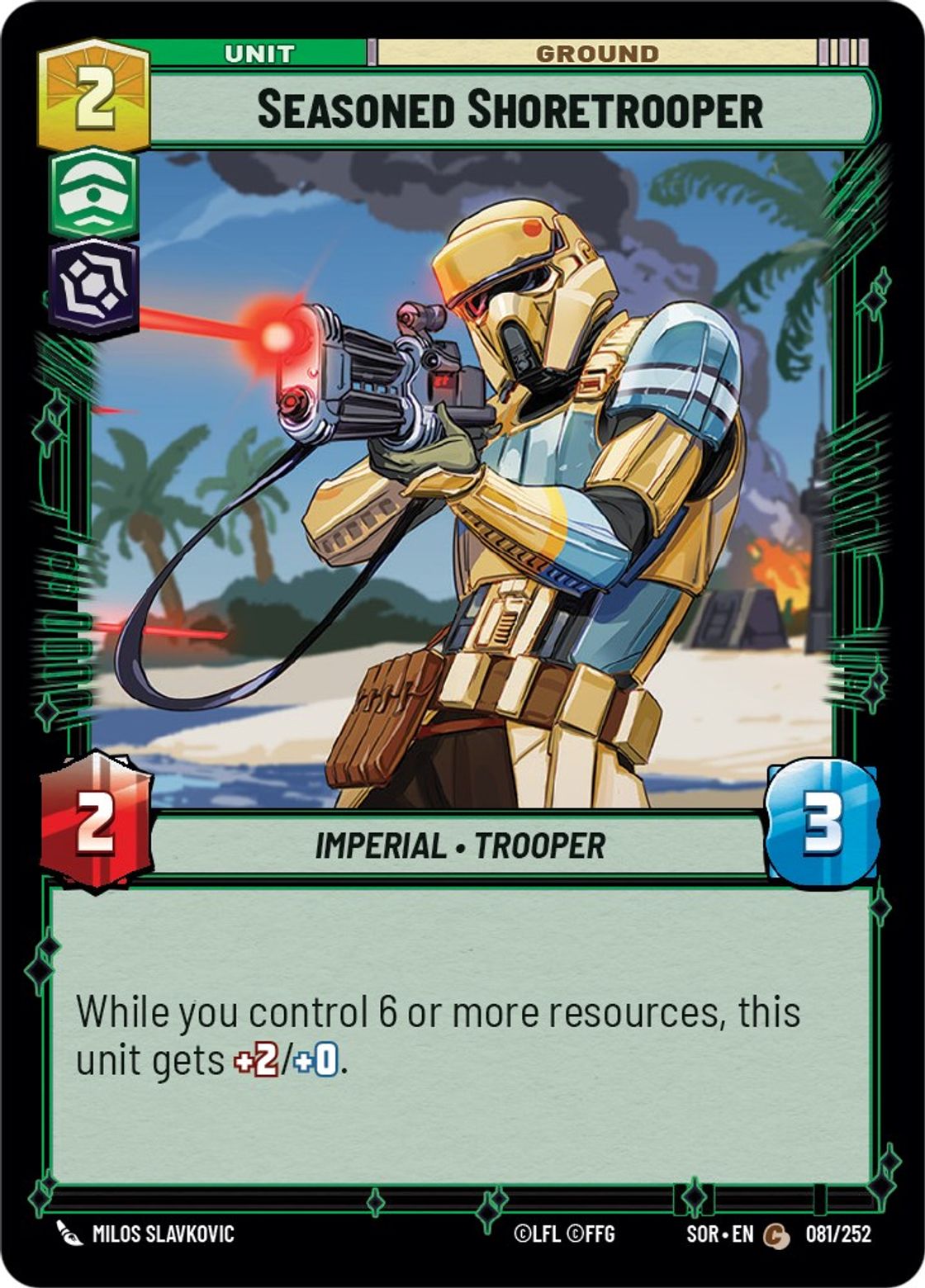 Seasoned Shoretrooper card art