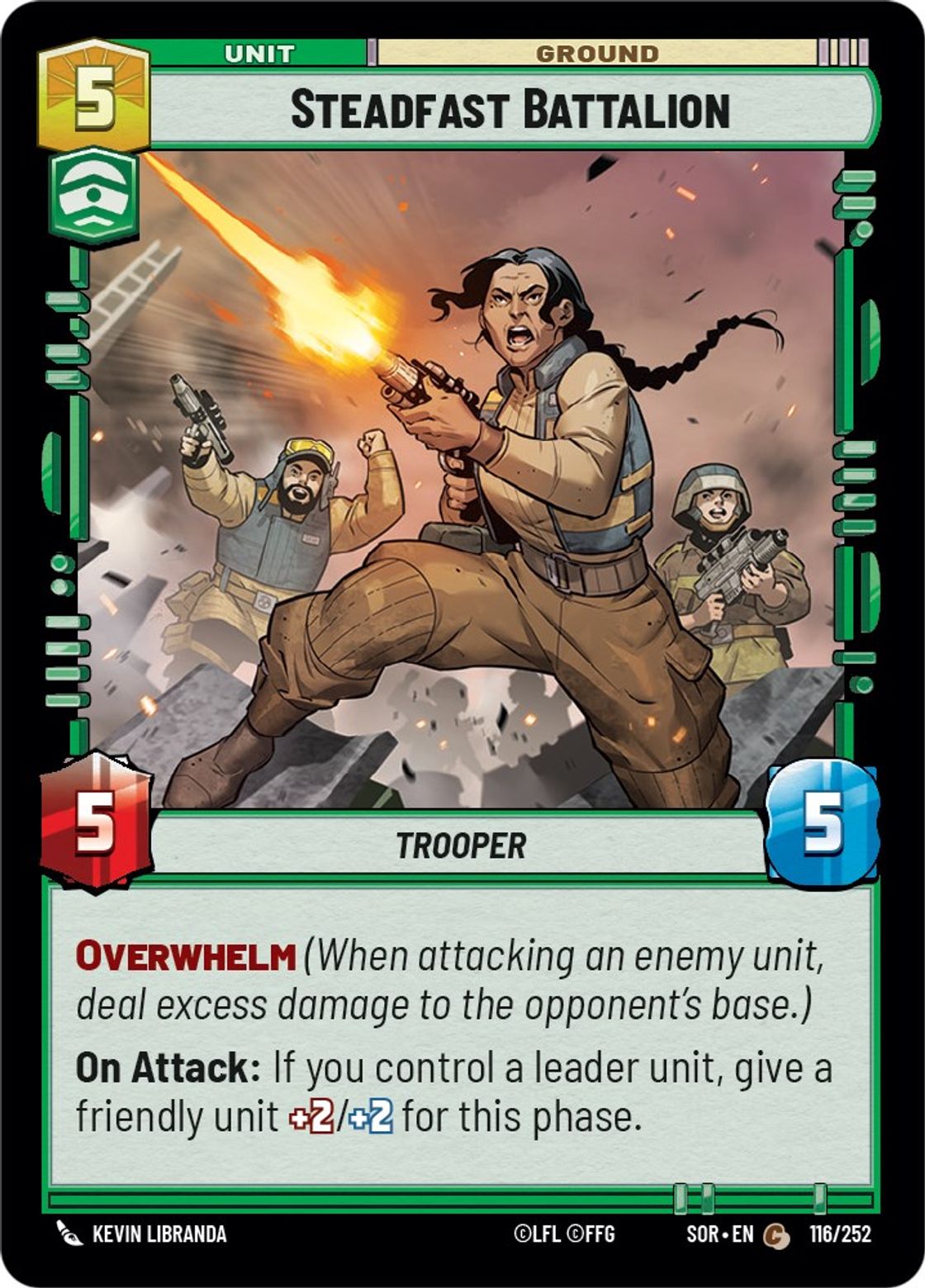 Steadfast Battalion card art