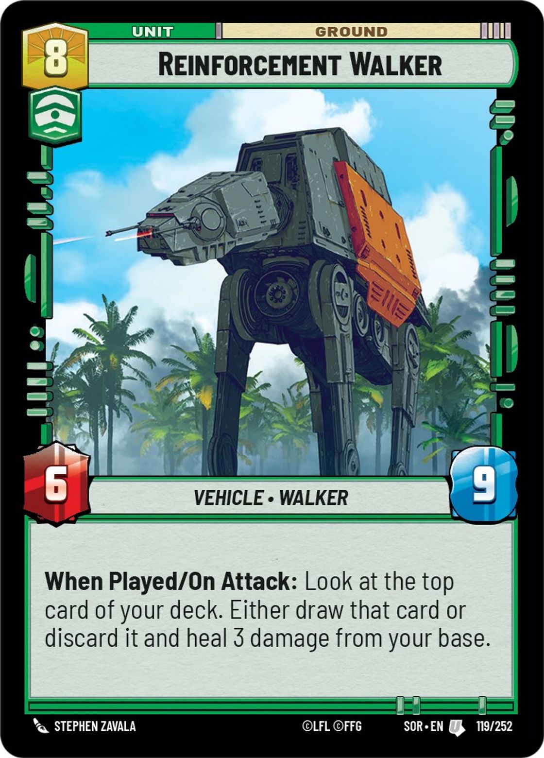 Reinforcement Walker card art