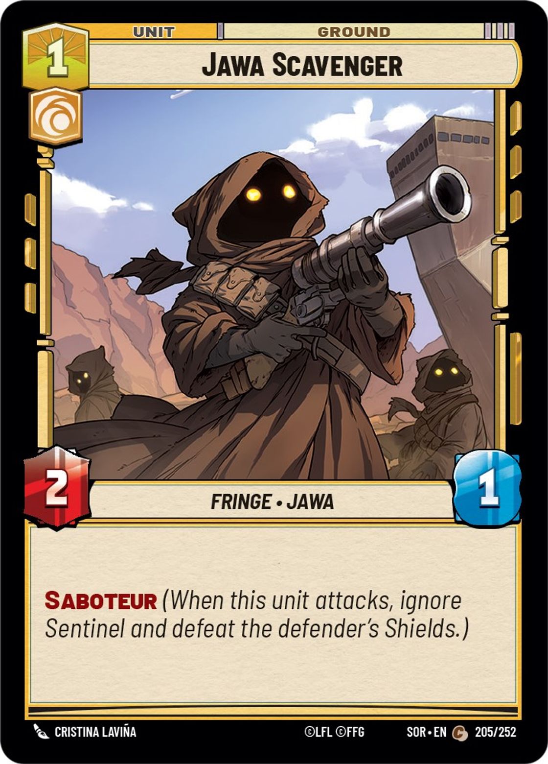 Jawa Scavenger card art