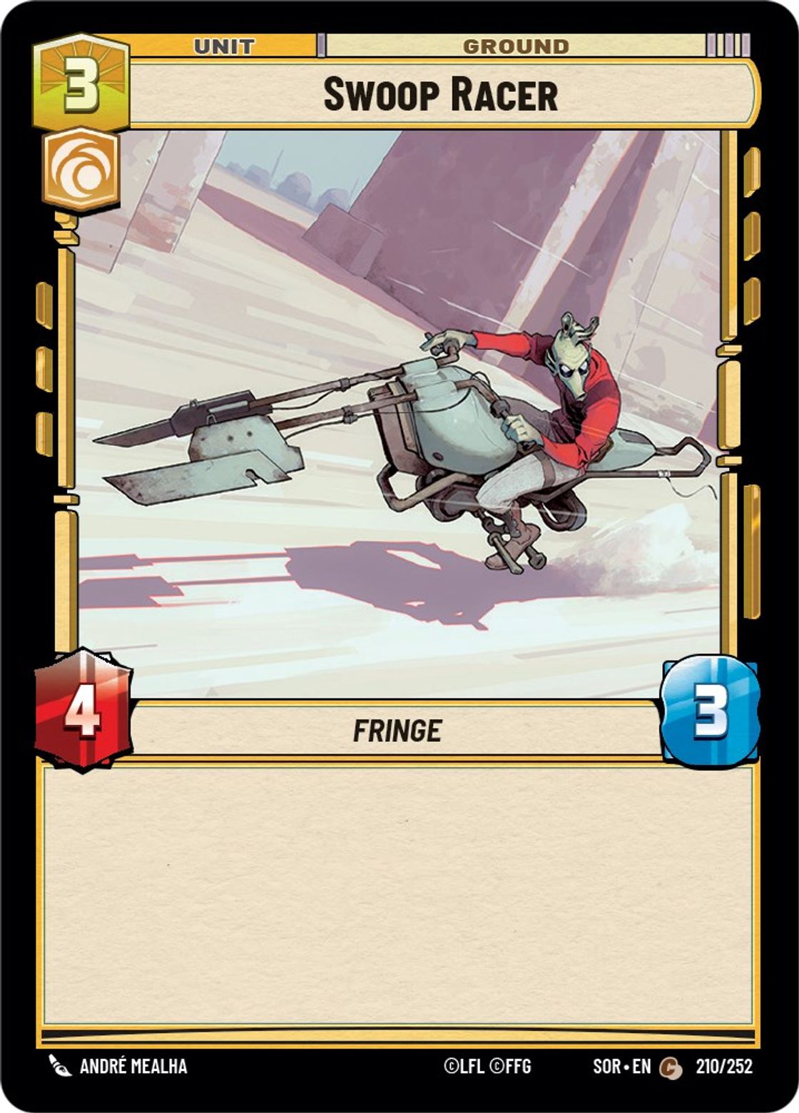 Swoop Racer card art
