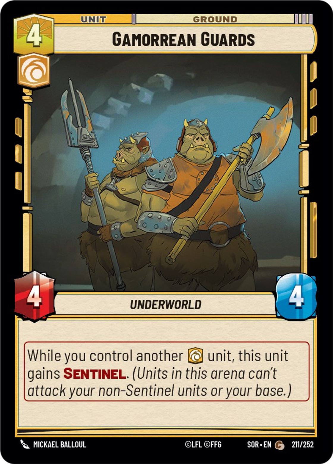 Gamorrean Guards card art