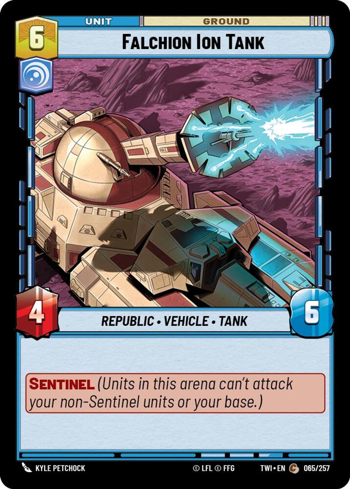 Falchion Ion Tank card art